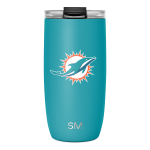 NFL Voyager Tumbler with Clear Flip Lid & Straw