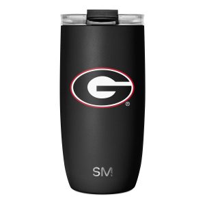 Collegiate Voyager Tumbler with Clear Flip Lid & Straw