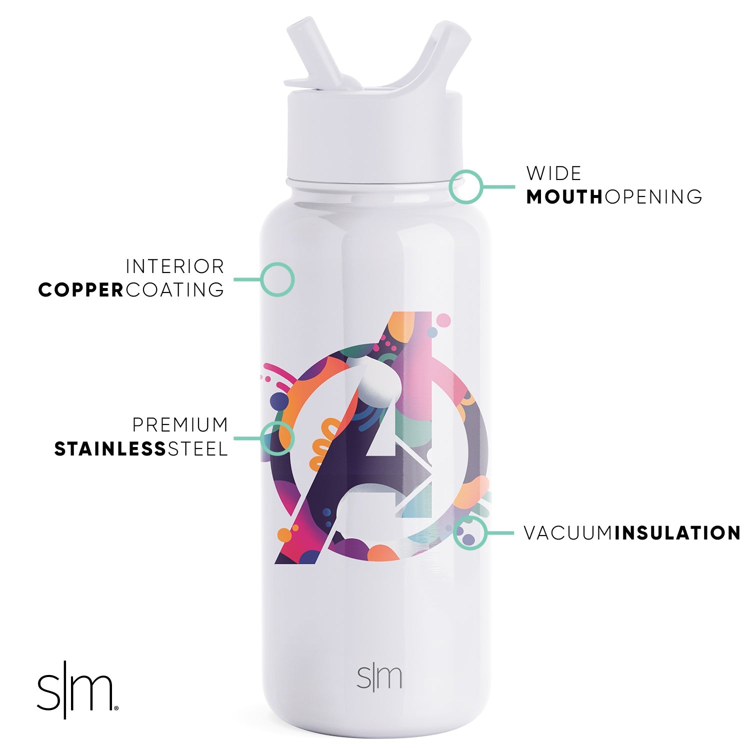 Marvel Summit Water Bottle - Image 2