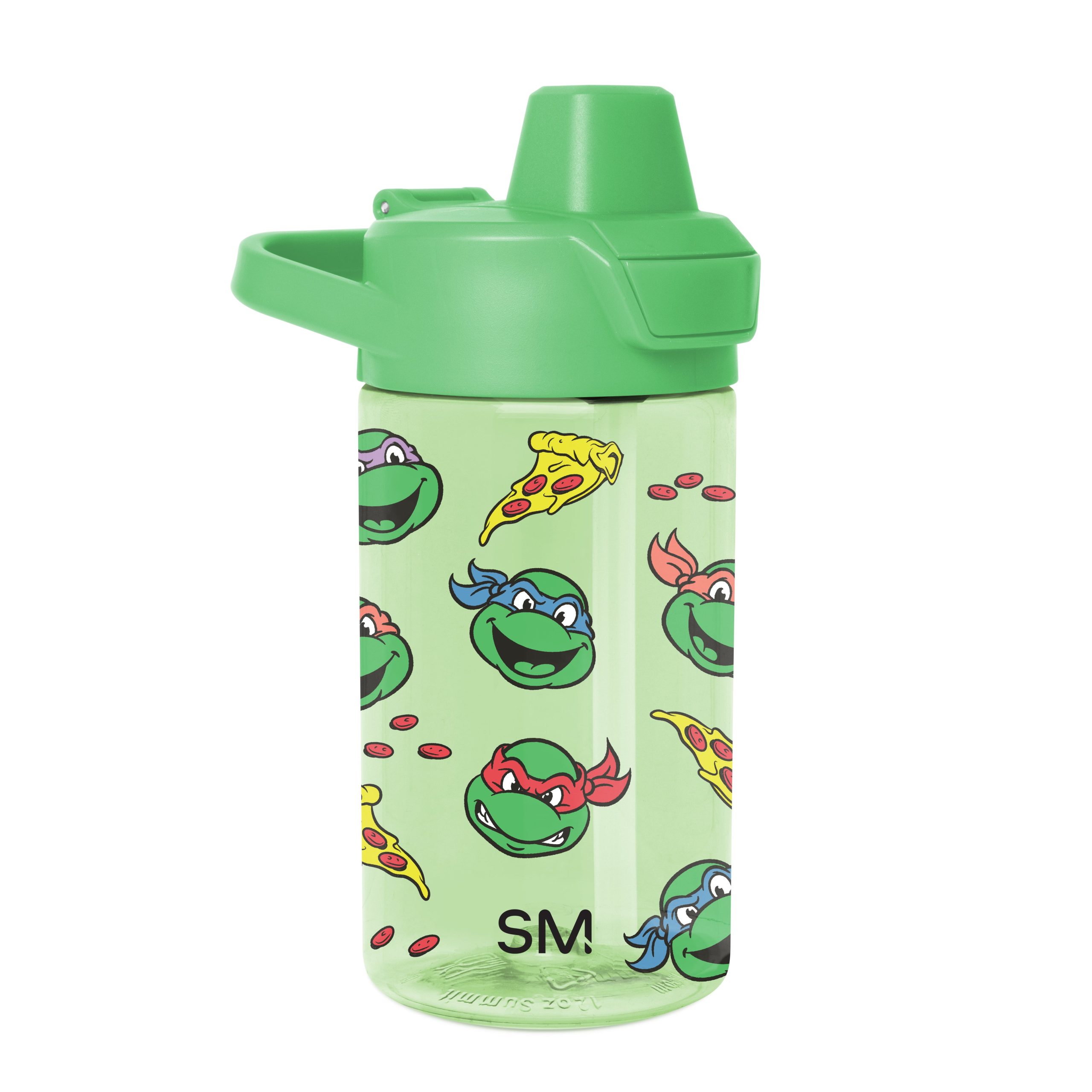 Summit Kids Plastic Water Bottle with Simple Flip Straw Lid